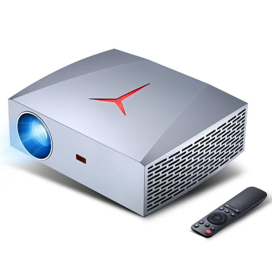 VIVIBRIGHT F40 1920x1080 4200 Lumens Portable Home Theater Wireless Smart Projector with Remote Control, Android Version, Plug:AU Plug(Silver)