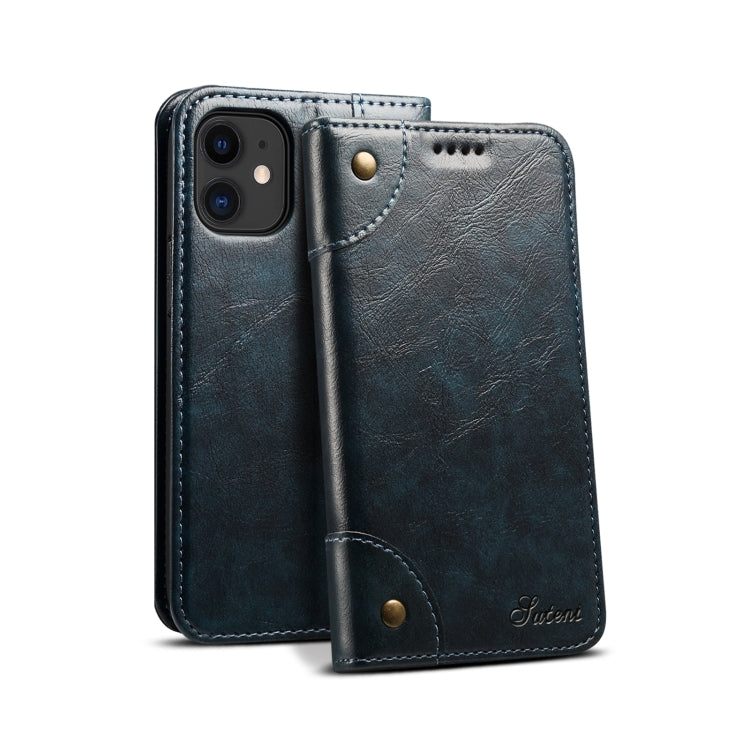 For iPhone 12 mini Baroque Simple Horizontal Flip Leather Case with Holder & Card Slots & Wallet (Black) - iPhone 12 mini Cases by buy2fix | Online Shopping UK | buy2fix