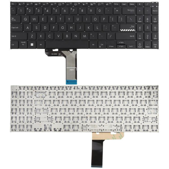 For ASUS Vivobook Pro 16 K6502 K6602 ZC ZE US Version Laptop Keyboard(Black)