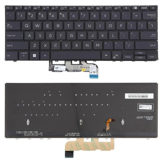 For ASUS ExpertBook B9 B9450 B9450CEA B9450F B9450FA US Version Backlit Laptop Keyboard(Black)