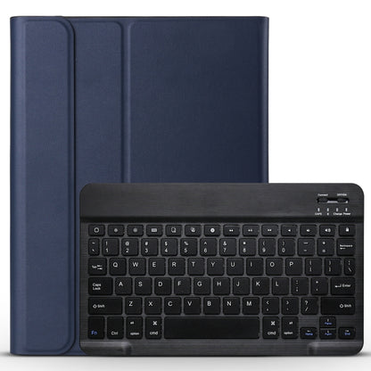 A098 Detachable Ultra-thin ABS Bluetooth Keyboard Tablet Case for iPad Air 4 10.9 inch (2020), with Stand(Dark Blue) - For iPad Air by buy2fix | Online Shopping UK | buy2fix