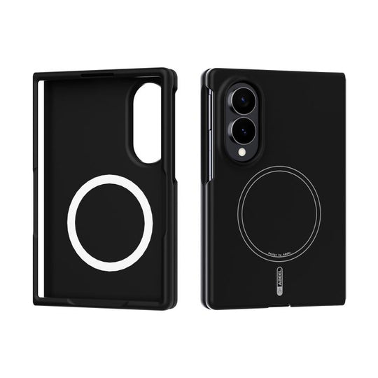 For Galaxy Z Fold8 5G ABEEL Skin-friendly Feel Magsafe PC Phone Case(Black)