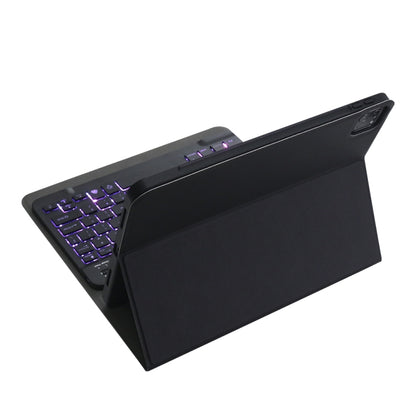 A098BS Detachable Ultra-thin Backlight Bluetooth Keyboard Tablet Case for iPad Air 11 2024 / 2025 / Air 4 10.9 inch 2020, with Stand & Pen Slot(Black) by buy2fix