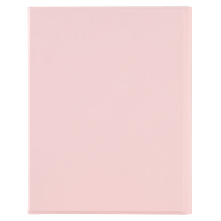 T098B Integrated Ultra-thin Candy Colors Bluetooth Keyboard Tablet Case for iPad Air 11 2024 / 2025 / Air 4 10.9 inch 2020, with Stand & Pen Slot(Pink) by buy2fix