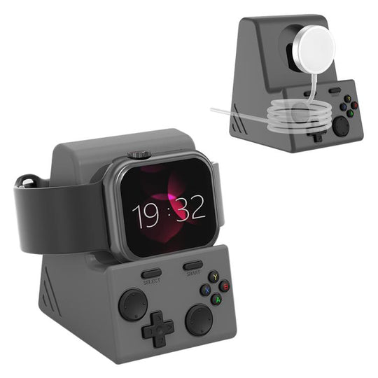 XDcase For Apple Watch Game Console Design Smart Watch Charging Stand(Black)