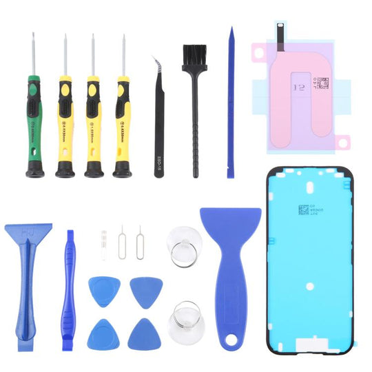 For iPhone 17 JIAFA JF-8182 21 in 1 Battery Adhesive + Waterproof Adhesive + Repair Tool Set