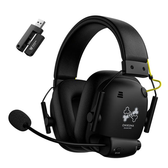 ONIKUMA GT888 Four-mode Bluetooth 2.4G Wired / Wireless Gaming Headset(Black)