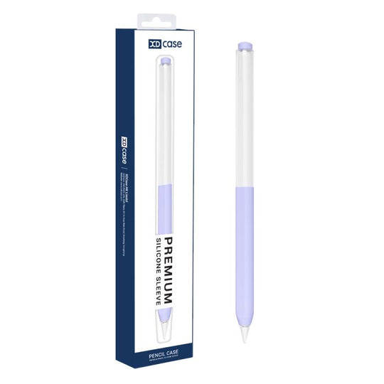 For Xiaomi Focus Pen Pro XDcase Jelly Detachable Cap Silicone Stylus Pen Sleeve(Lavender)