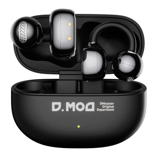 D MOOSTER D68 Open Back Clip On Wireless Bluetooth Earphones(Black)