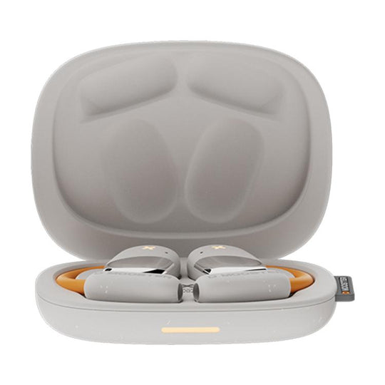 D MOOSTER D71 Warm Light OWS Clip On Wireless Bluetooth Earphones(White)
