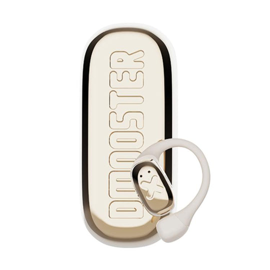 D MOOSTER D55 Pro OWS Ear-Mounted ENC Noise Reduction Wireless Bluetooth Earphones(Gold White)
