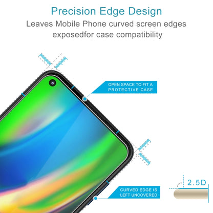 For Motorola Moto G9 Plus 0.26mm 9H 2.5D Tempered Glass Film by DIYLooks