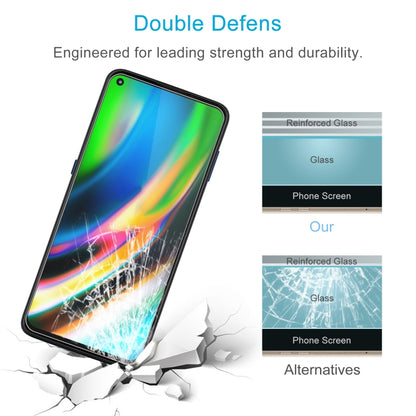 For Motorola Moto G9 Plus 0.26mm 9H 2.5D Tempered Glass Film by DIYLooks