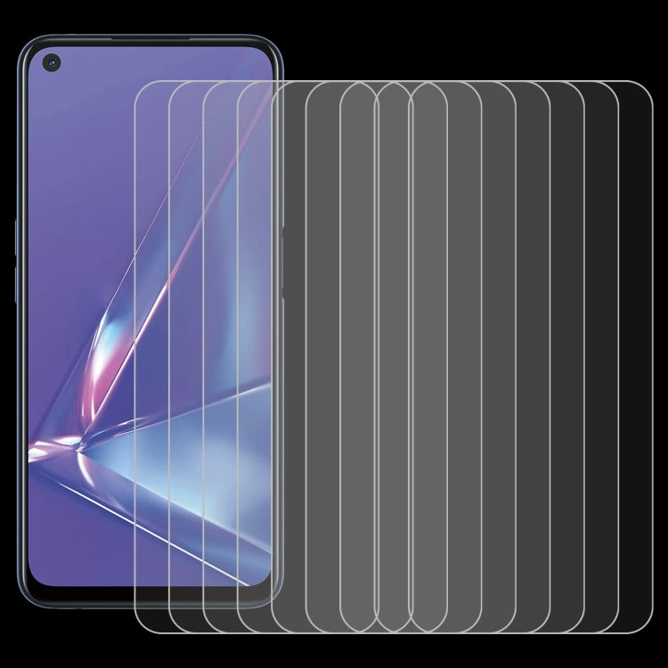 10 PCS For OPPO A73 5G 0.26mm 9H 2.5D Tempered Glass Film by buy2fix
