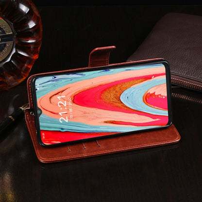 For Cubot Note 20 idewei Crazy Horse Texture Horizontal Flip Leather Case with Holder & Card Slots & Wallet(Rose Red) - More Brand by idewei | Online Shopping UK | buy2fix