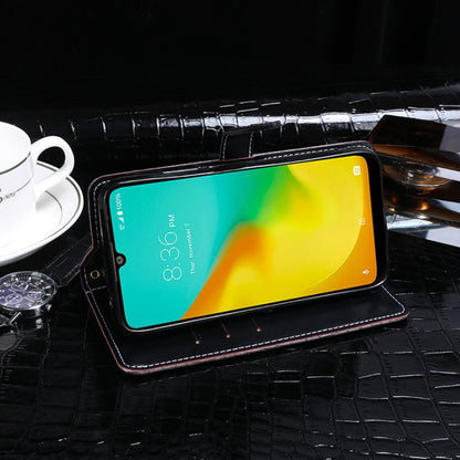 For ZTE Blade A7 Prime idewei Crocodile Texture Horizontal Flip Leather Case with Holder & Card Slots & Wallet(Black) - ZTE Cases by idewei | Online Shopping UK | buy2fix