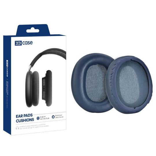 For Sony WH-CH710N / CH720N XDcase 1 Pair Protein Leather Headset Replacement Ear Pads with Prying Tool(Blue)