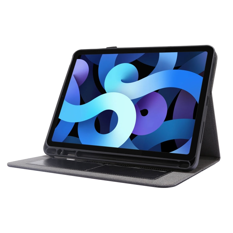 For iPad Pro 11 inch /iPad Air 2022 / 2020 10.9 Crazy Horse Texture Horizontal Flip Leather Case with 2-folding Holder & Card Slot(Black) - iPad Air (2022) / (2020) 10.9 Cases by buy2fix | Online Shopping UK | buy2fix