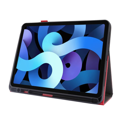 For iPad Pro 11 inch /iPad Air 2022 / 2020 10.9 Crazy Horse Texture Horizontal Flip Leather Case with 2-folding Holder & Card Slot(Red) - iPad Air (2022) / (2020) 10.9 Cases by buy2fix | Online Shopping UK | buy2fix
