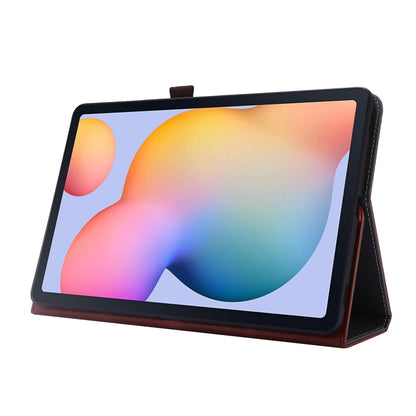 For Samsung Galaxy Tab S8 / Galaxy Tab S7 / SM-870 Crazy Horse Texture Horizontal Flip Leather Case with 2-folding Holder & Card Slot(Brown) by buy2fix