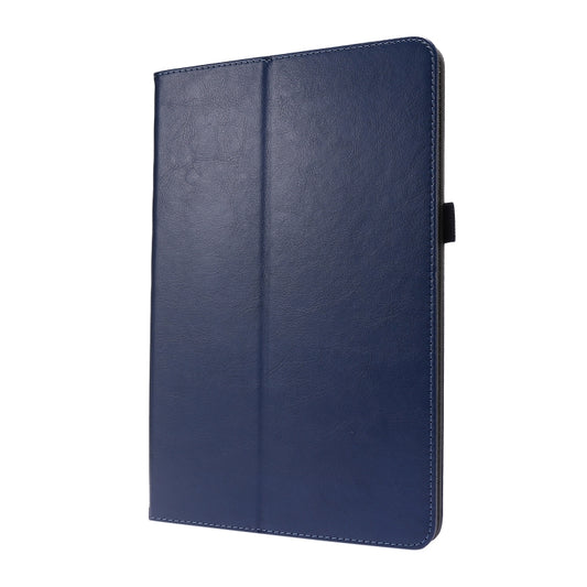 For Samsung Galaxy Tab S8 / Galaxy Tab S7 / SM-870 Crazy Horse Texture Horizontal Flip Leather Case with 2-folding Holder & Card Slot(Dark Blue) by buy2fix