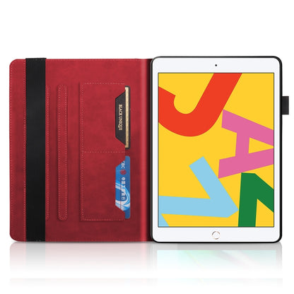 For iPad 10.2 / iPad Pro 10.5 inch Life Tree Series Horizontal Flip Leather Case with Holder & Card Slots & Pen Slot & Sleep / Wake-up Function(Red) - iPad 10.2 Cases by buy2fix | Online Shopping UK | buy2fix