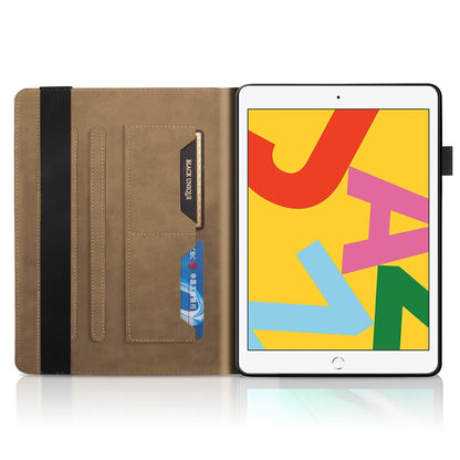 For iPad 10.2 / iPad Pro 10.5 inch Life Tree Series Horizontal Flip Leather Case with Holder & Card Slots & Pen Slot & Sleep / Wake-up Function(Brown) - iPad 10.2 Cases by buy2fix | Online Shopping UK | buy2fix