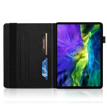 For iPad Pro 11 (2020) Life Tree Series Horizontal Flip Leather Tablet Case with Holder & Card Slots & Pen Slot & Sleep / Wake-up Function(Black) - iPad Pro 11 (2020) Cases by buy2fix | Online Shopping UK | buy2fix