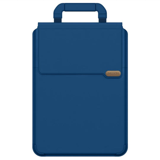 NILLKIN Versatile Pro Multi-functional Laptop Sleeve with Holder and Mouse Pad, Size:14.2 inch(Navy Blue)