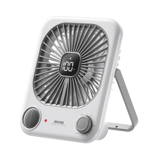 WK WT-F28 Ultra-Thin Aroma Desk Fan(White)