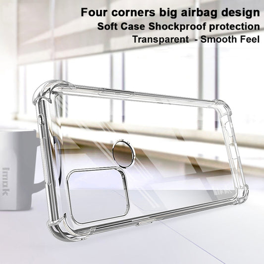 For HTC Desire 20 / Desire 20+ IMAK All Coverage Shockproof Airbag TPU Case(Transparent) by imak