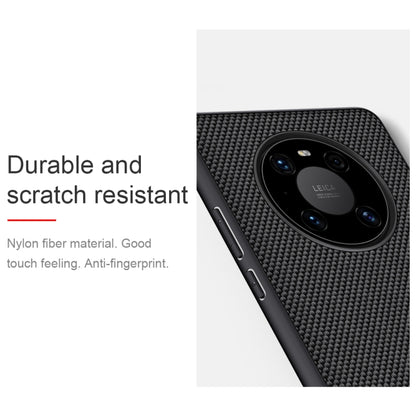 For Huawei Mate 40 Pro NILLKIN Shockproof TPU + PC Textured Protective Case(Black) - Huawei Cases by NILLKIN | Online Shopping UK | buy2fix