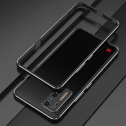 For Smartisan Nut R2 Lens Protector + Metal Frame Protective Case(Black) - More Brand by buy2fix | Online Shopping UK | buy2fix