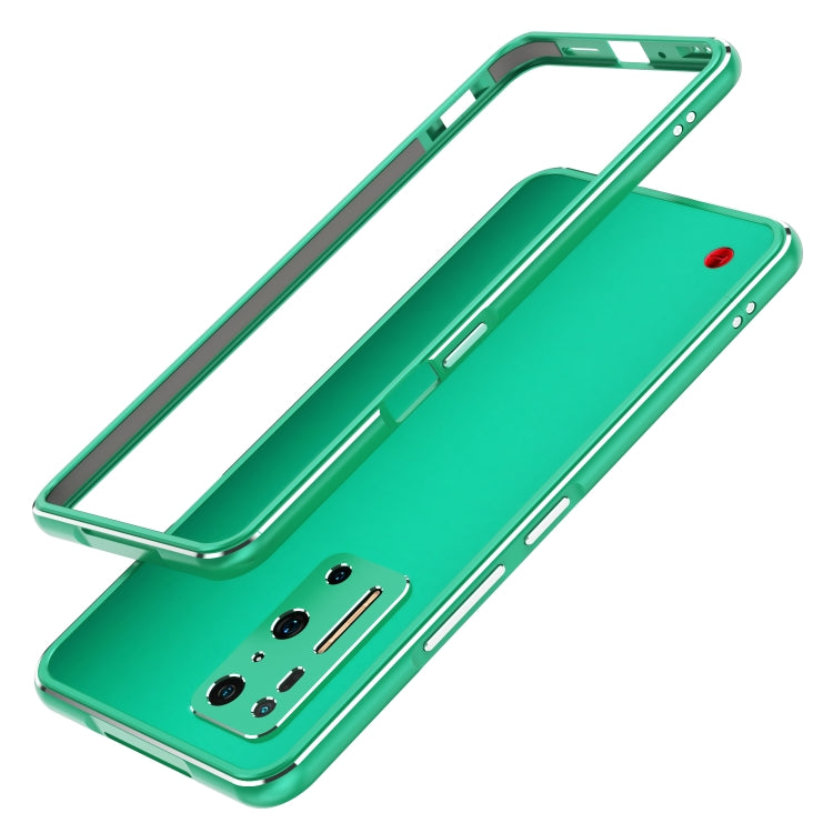 For Smartisan Nut R2 Lens Protector + Metal Frame Protective Case(Green) - More Brand by buy2fix | Online Shopping UK | buy2fix