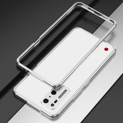 For Smartisan Nut R2 Lens Protector + Metal Frame Protective Case(Silver) - More Brand by buy2fix | Online Shopping UK | buy2fix