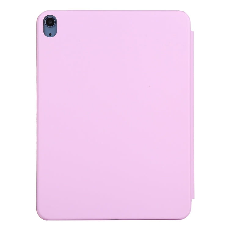 3-fold Horizontal Flip Smart Leather Case with Sleep / Wake-up Function & Holder For iPad Air 4/5 (Pink) - iPad Air (2022) / (2020) 10.9 Cases by buy2fix | Online Shopping UK | buy2fix