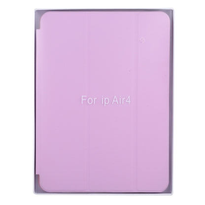 3-fold Horizontal Flip Smart Leather Case with Sleep / Wake-up Function & Holder For iPad Air 4/5 (Pink) - iPad Air (2022) / (2020) 10.9 Cases by buy2fix | Online Shopping UK | buy2fix