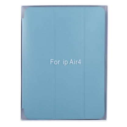 3-fold Horizontal Flip Smart Leather Case with Sleep / Wake-up Function & Holder For iPad Air 4/5 (Blue) - iPad Air (2022) / (2020) 10.9 Cases by buy2fix | Online Shopping UK | buy2fix