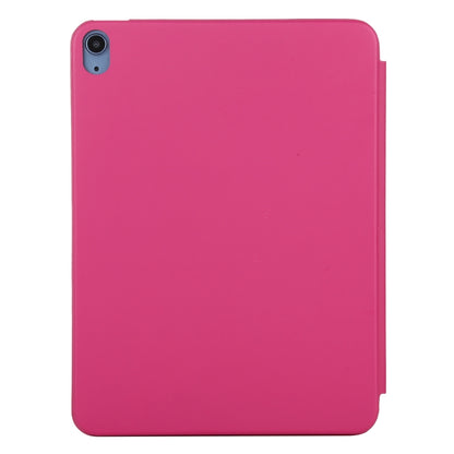3-fold Horizontal Flip Smart Leather Case with Sleep / Wake-up Function & Holder For iPad Air 4/5 (Rose Red) - iPad Air (2022) / (2020) 10.9 Cases by buy2fix | Online Shopping UK | buy2fix