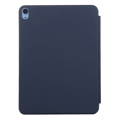 3-fold Horizontal Flip Smart Leather Case with Sleep / Wake-up Function & Holder For iPad Air 4/5 (Dark Blue) - iPad Air (2022) / (2020) 10.9 Cases by buy2fix | Online Shopping UK | buy2fix