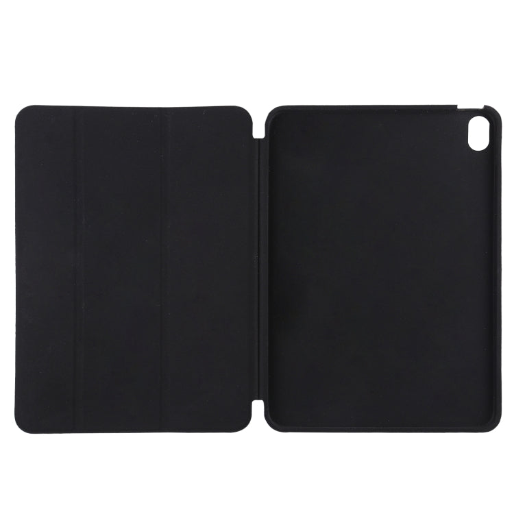3-fold Horizontal Flip Smart Leather Case with Sleep / Wake-up Function & Holder For iPad Air 4/5(Black) - iPad Air (2022) / (2020) 10.9 Cases by buy2fix | Online Shopping UK | buy2fix