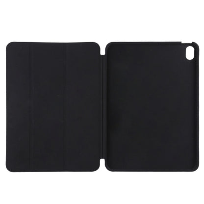 3-fold Horizontal Flip Smart Leather Case with Sleep / Wake-up Function & Holder For iPad Air 4/5(Black) - iPad Air (2022) / (2020) 10.9 Cases by buy2fix | Online Shopping UK | buy2fix