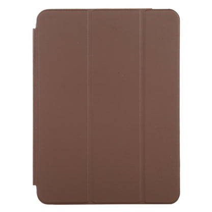3-fold Horizontal Flip Smart Leather Case with Sleep / Wake-up Function & Holder For iPad Air 4/5 (Brown) - iPad Air (2022) / (2020) 10.9 Cases by buy2fix | Online Shopping UK | buy2fix