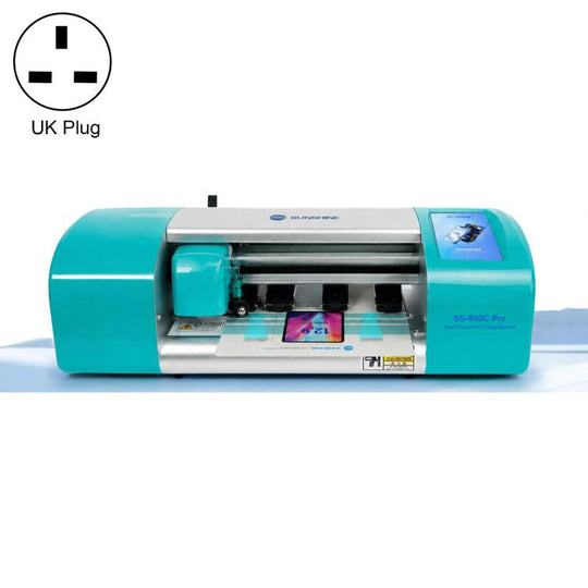 SUNSHINE SS-890C Pro 12.9-inch Flexible Hydrogel Film Dual Intelligent Auto Cutting Machine, Plug:UK Plug