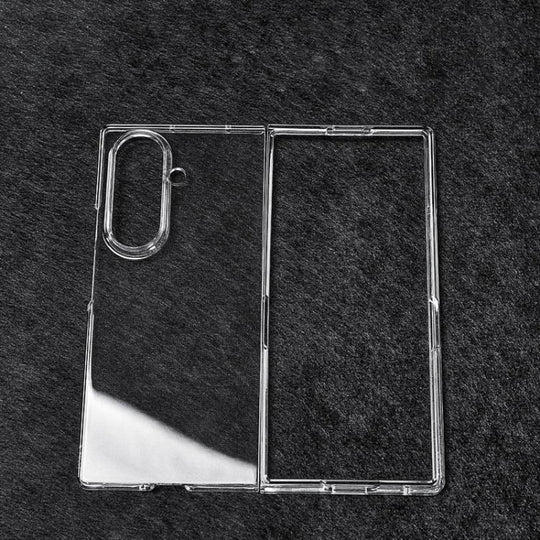 For Galaxy Z Fold8 Ultra 5G Transparent High-definition Two-stage PC Phone Case