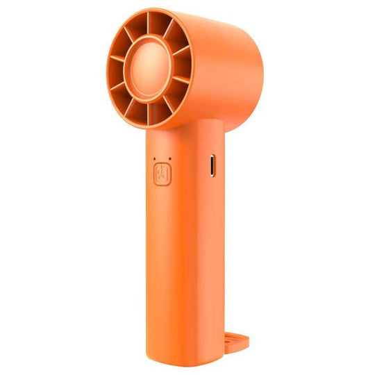 DF-91 Portable High-Speed Handheld Fan with Desktop Stand(Orange)