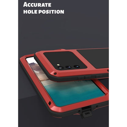 For Samsung Galaxy Note 20 LOVE MEI Metal Shockproof Waterproof Dustproof Protective Case without Glass(Red) by LOVE MEI