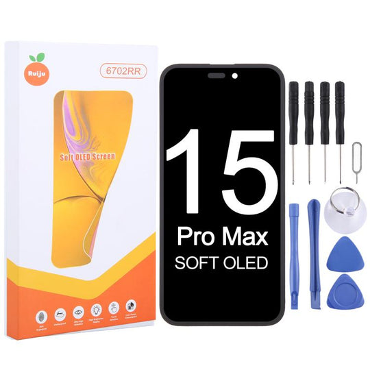 RJ Soft OLED Screen For iPhone 15 Pro Max