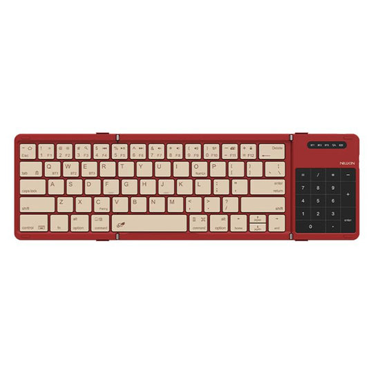 NILLKIN Fortune Pattern Magic Cube Pocket Wireless Folding Keyboard(Red)