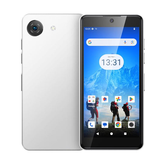 UNIWA Q999, 4GB+64GB, 4.0 inch Android 14.0 Unisoc T606 Octa Core, Network: 4G, OTG, Plug:US Plug(White)